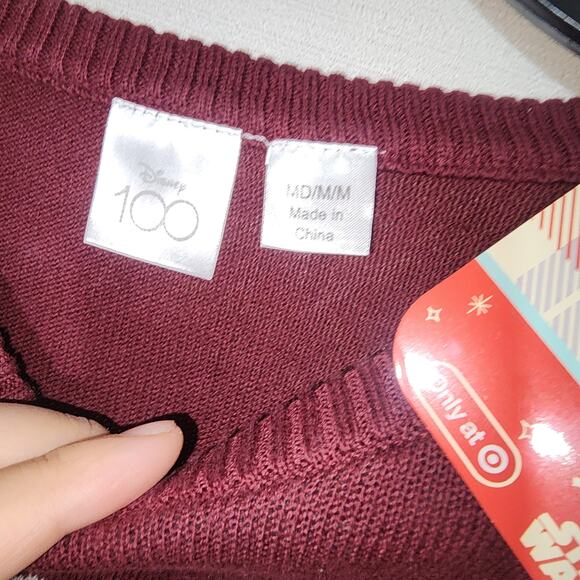 Dark Vader Christmas sweater Disney 100 anniversary men's medium - Picture 5 of 5